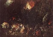 BRUEGHEL, Jan the Elder Temptation of St Anthony dfs USA oil painting reproduction